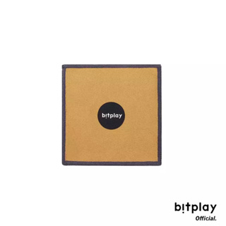 【bitplay】 品牌麂皮拭鏡布 - 芥末黃