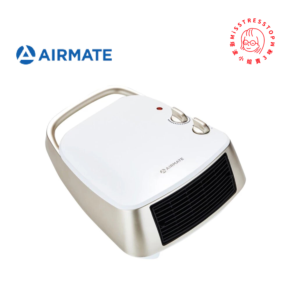 【塔波小姐】【Airmate艾美特】居浴兩用陶瓷式電暖器 暖心金(HP13106)