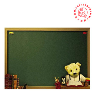 【塔波小姐】 3M Post-it 利貼 可再貼 備忘板 大型 熊熊系列 558L-B