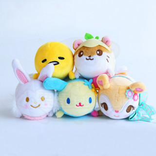韓國正版授權三麗鷗sanrio - 可樂鈴 哈妮鹿 蛋黃哥 花小兔 許願兔 tsumtsum 疊疊樂娃娃 小公仔