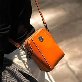 精品✅夏天小包包女式 女生包包 真皮側揹包 2024新款 單肩斜挎包 女包 側背小包 隨身小包 輕奢高階感牛皮手機包
