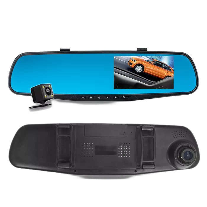 CORAL M2行車記錄器 4.3吋/160度 GPS測速提示 行車紀錄器 附16G卡 附後鏡頭 雙鏡頭 公司貨