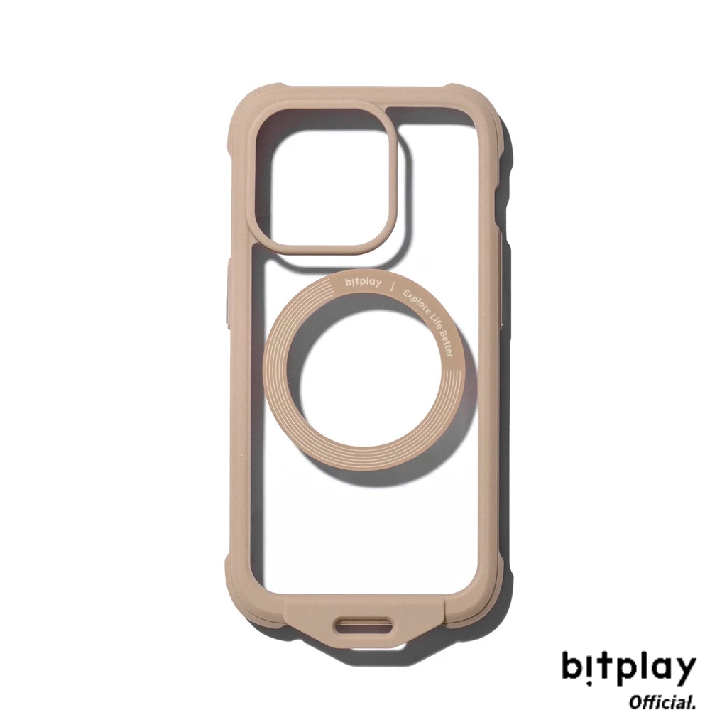 【bitplay】Wander Case  iPhone 15 系列 軍規防摔手機殼 奶茶色