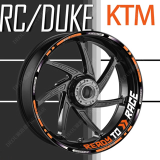 DEOU歐路德 Ktm 17寸18寸21寸輪轂貼適用於KTM RC390 Duke 250 690 790 890