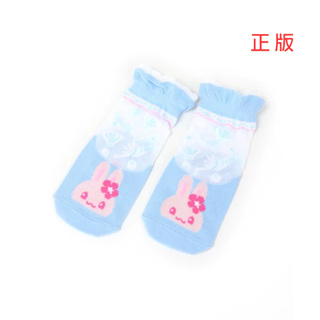 日本Usamomo萌兔桃桃-襪子【貝殼】兒童襪子 可愛動物童襪 蕾絲花邊長襪 造型設計圖案 過腳踝襪 母嬰親子用品