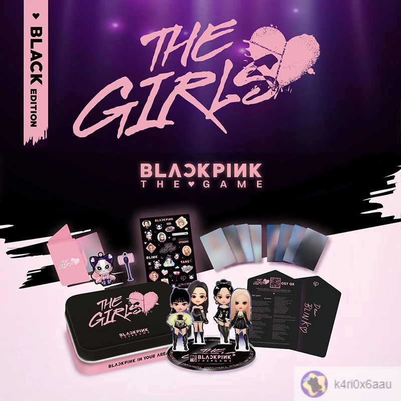 官方正版💯 BLACKPINK THE GAME 遊戲OST THE GIRLS 專輯小卡週邊