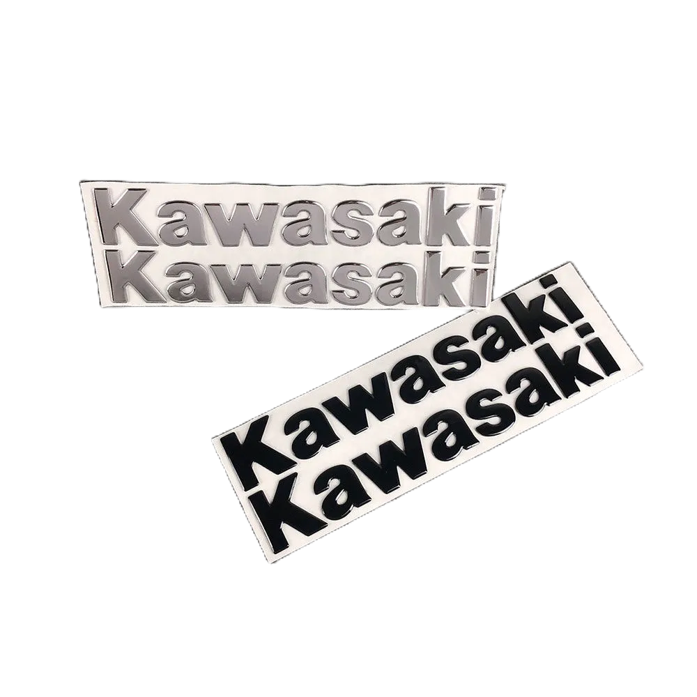 【現貨】貼紙 適用 川崎 Kawasaki 立體 裝飾貼紙 LOGO 標志 3D 貼花 油箱 裝飾 z900 改裝