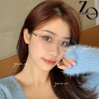 👓情侶無框款平光鏡👓平光鏡 素顏眼鏡 超美素顏 大框細框 網美網紅 出國自拍 出遊外拍 修臉粗框 圓框方框 無度數鏡片