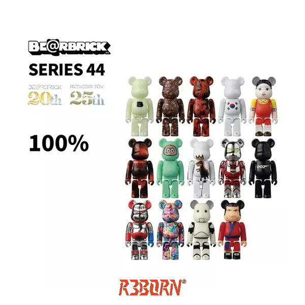 【一中門市R3BORN】BE@RBRICK 44代 正版 庫柏力克 庫柏力克熊 盒抽 100%