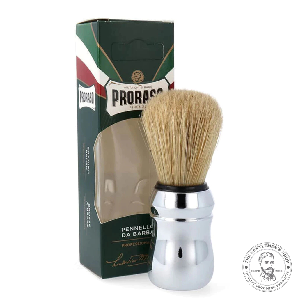 [現貨] 義大利進口 Proraso - OMEGA Shaving Brush 豬鬃毛 刮鬍刷