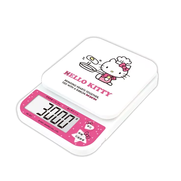 Dr.AV 聖岡 HK-301 日式高精度電子秤 HELLO KITTY 三麗鷗 料理秤 電子秤 烘焙