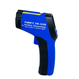 FUNET EM-520B 紅外線溫度槍 附電池 溫度計 測溫儀 測溫槍 工業用 測溫器 多用途溫度計