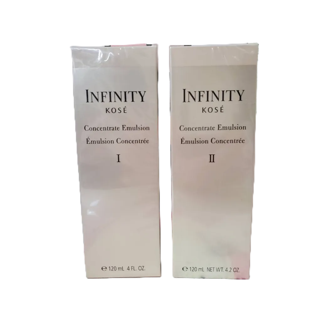 KOSE 高絲 INFINITY 無限肌緻 澄光精潤乳120MLⅠ滋潤 Ⅱ極致滋潤