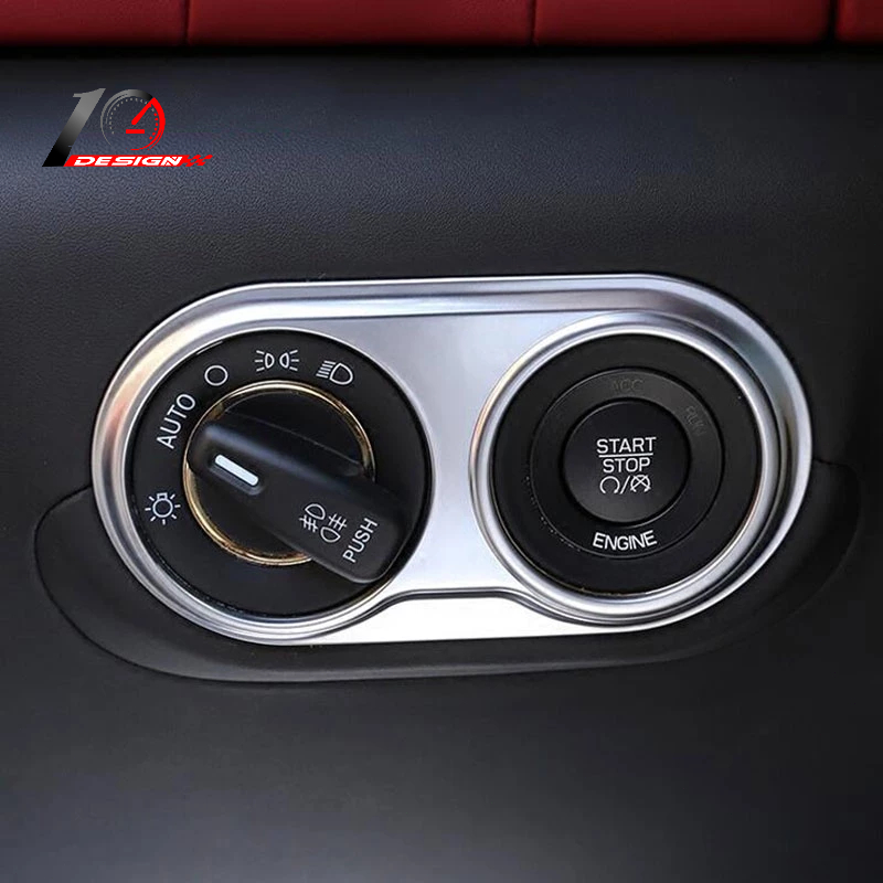 Maserati 瑪莎拉蒂 Levante萊萬特 2016 ABS鍍鉻 前照燈開關框架蓋飾件貼