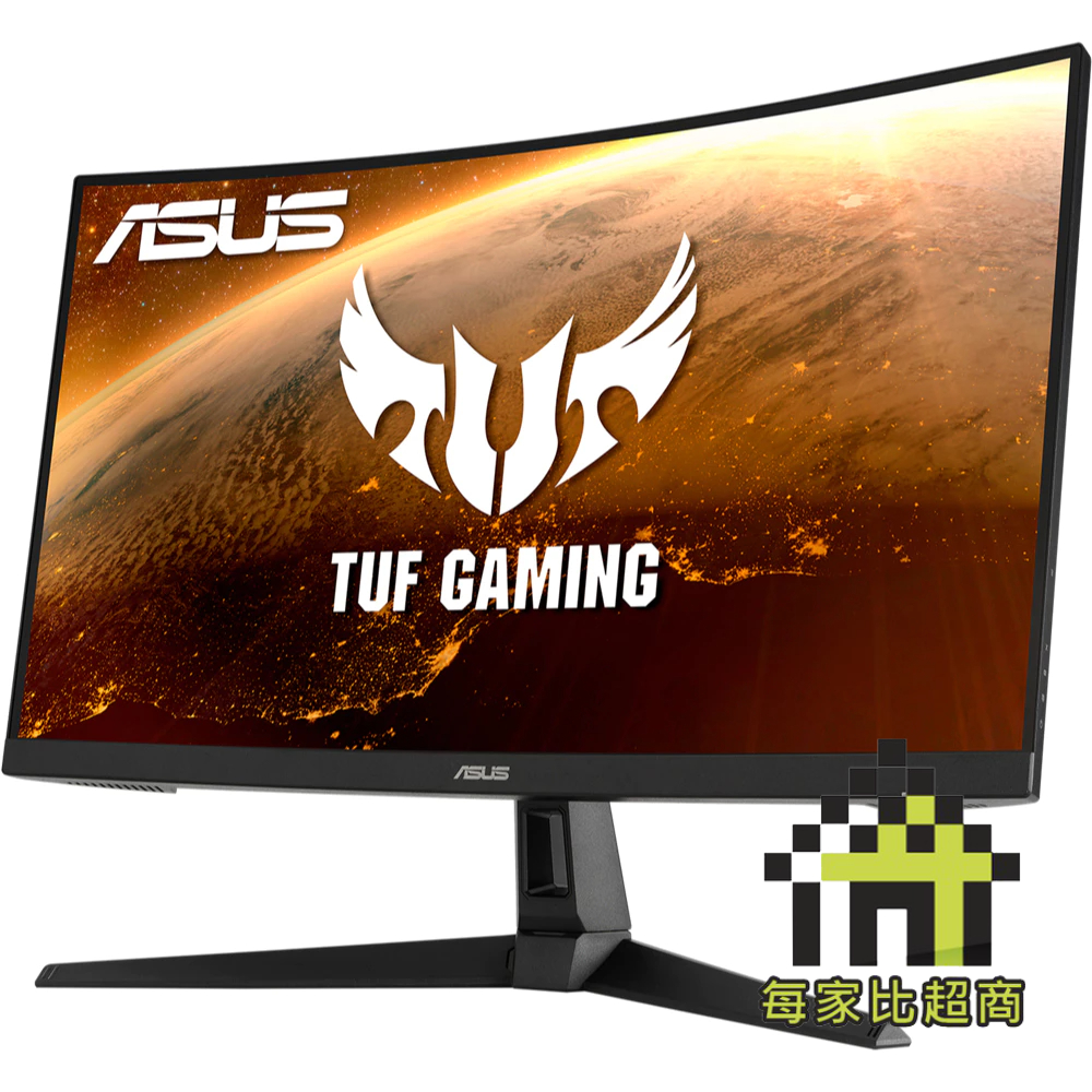 華碩 TUF Gaming VG27WQ1B 27型 電競螢幕 ASUS VA 曲面 165Hz 內建喇叭【每家比】