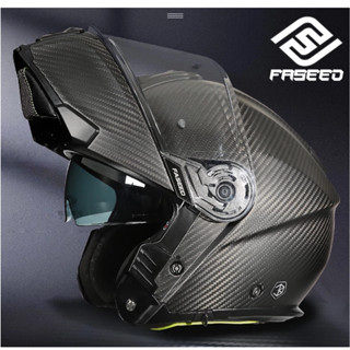 全罩式安全帽 碳纖 faseed 929 可拆洗內裡 耳機槽 安全帽 雙鏡片