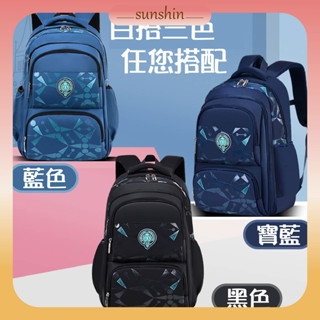 臺灣現貨⭐【多重收納 大容量 兒童書包】🔥側開書包小學生 國小 護脊 書包 後揹包 多功能包 兒童 學生 防水 S