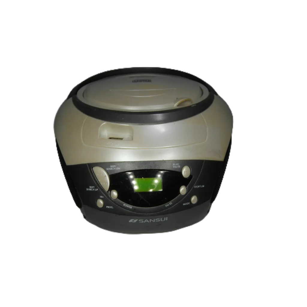 SANSUI山水 CD/USB-MP3/FM/AM 型號SCD-278 手提式收音機 二手商品