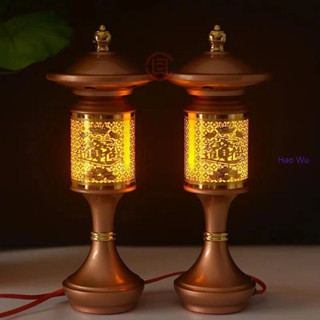 神明燈 110V 招財進寶燈 蓮花燈 財位燈 LED燈 佛燈 供燈 公媽燈 神桌燈 佛具 供燈 招財擺飾 禮佛用品