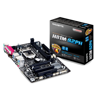 【鳥鵬電腦】GIGABYTE 技嘉 GA-H81M-S2PH 主機板 LGA1150 HDMI LPT COM WIN7