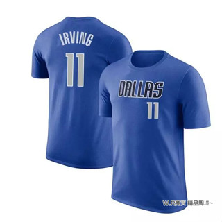 新款熱銷 NBA籃球T恤男獨行俠小牛 IrvingT恤 厄文 唐西奇球服運動速幹短袖T恤 Doncic籃球衣 籃球服