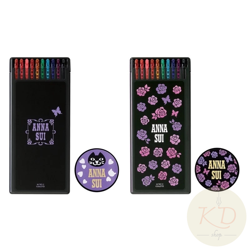 ⚜️限量商品⚜️ 百樂PILOT  ANNA SUI聯名 超細變芯筆芯    LHKRFC4A10C  10色組