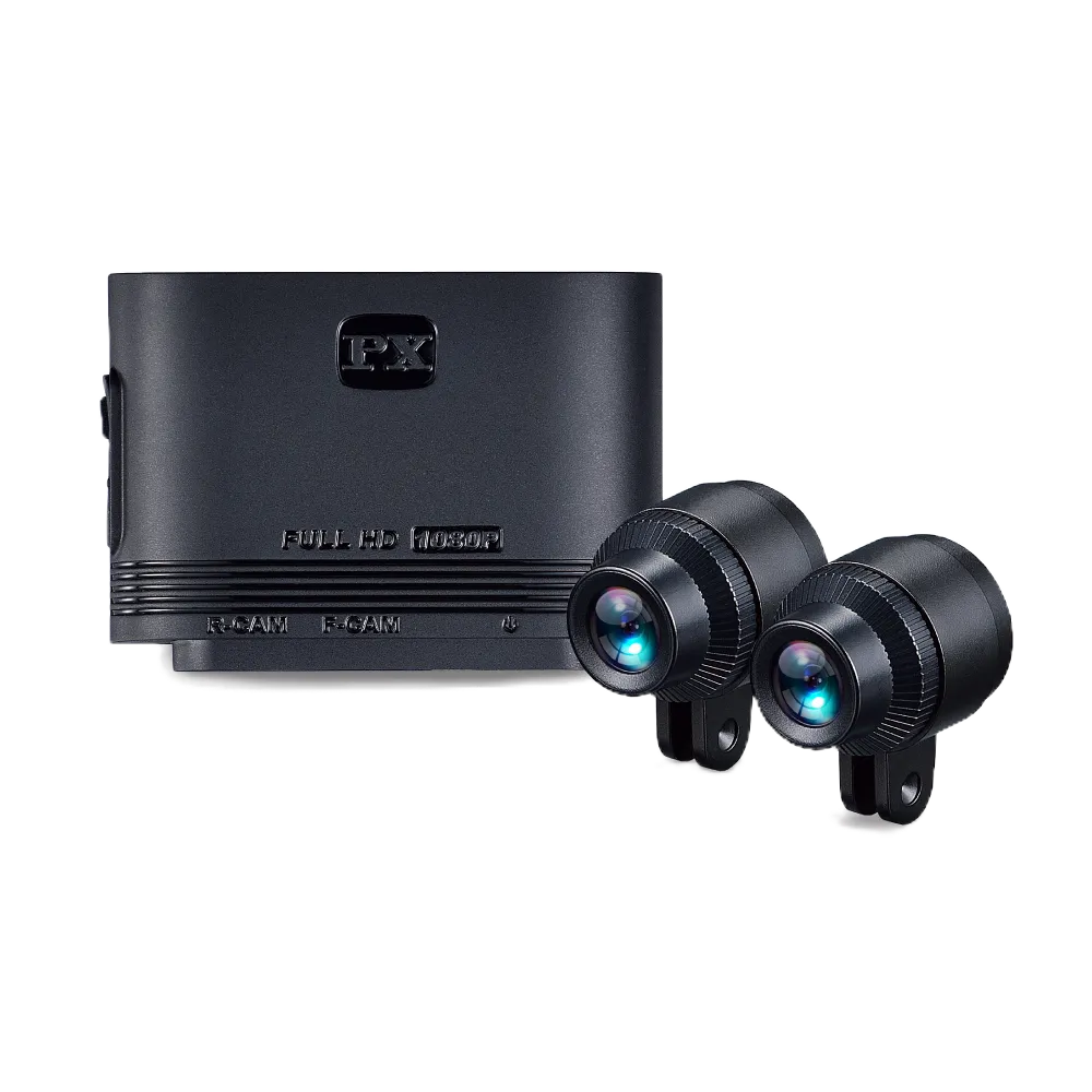 PX大通 GX3HR 雙鏡HDR星光夜視旗艦王 車規級高品質雙鏡頭機車記錄器 SONY 廣角 WIFI