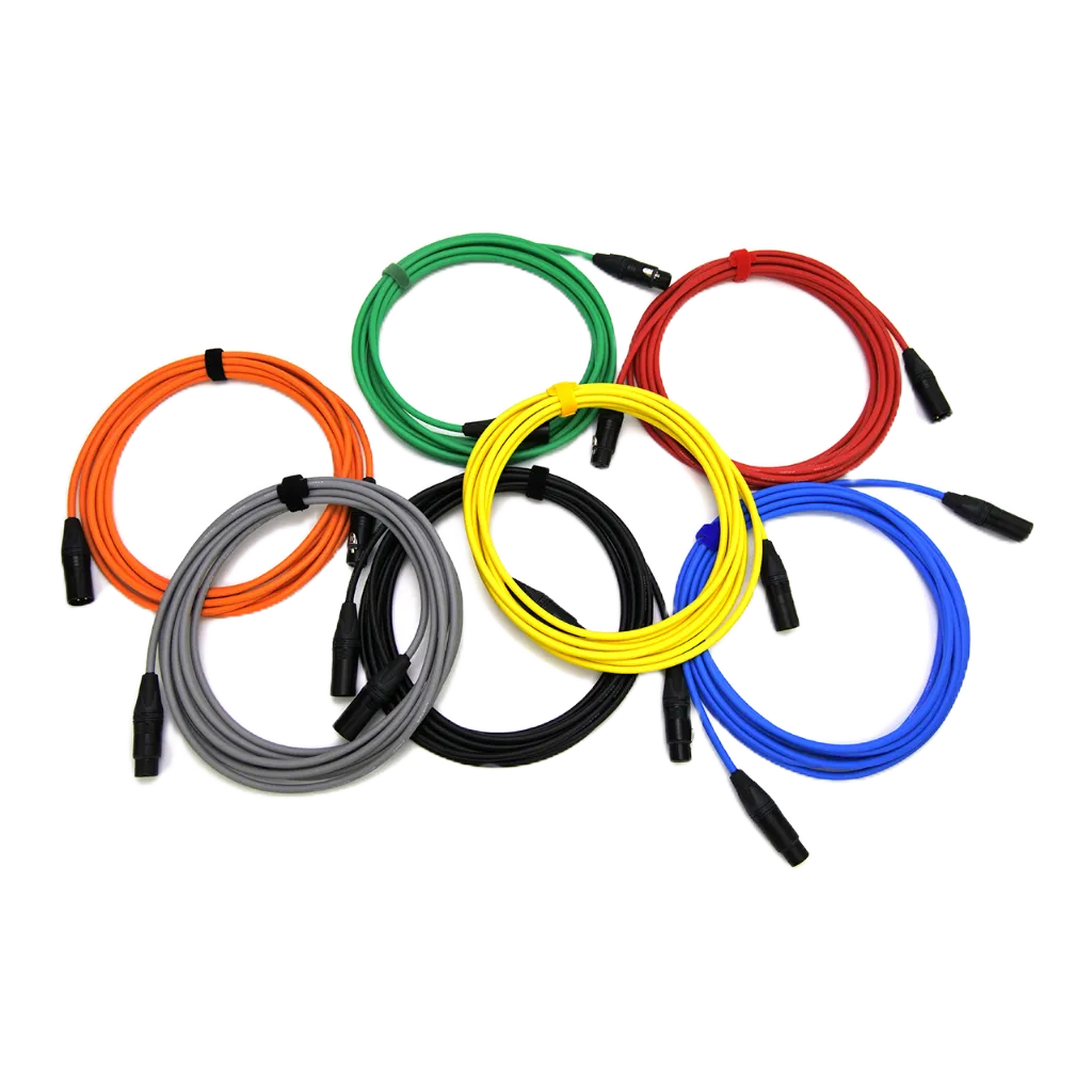 Canare L2T2S線材 + Neutrik 鍍金XLR平衡式麥克風線 1米/3米/5米/7米【音響世界】