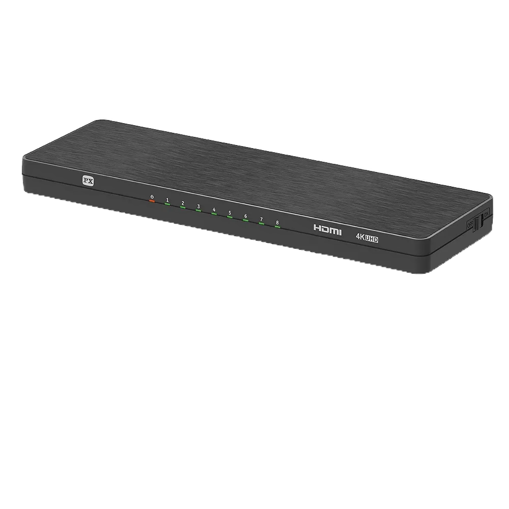 PX大通 HD2-181 1進8出 8埠 HDMI 2.0 4K 影音分配器 1分8出 電視牆 展示間