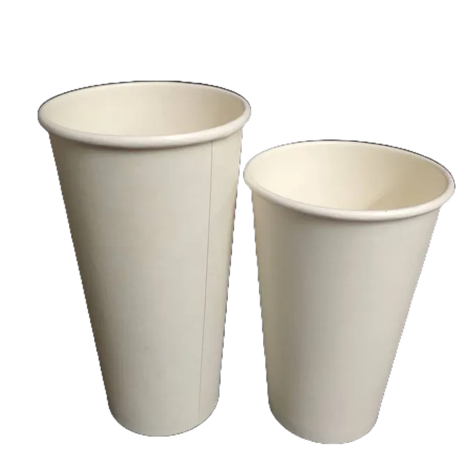(加厚紙杯)白色紙咖啡杯，冷熱共用，700ML(口徑90)/500ML