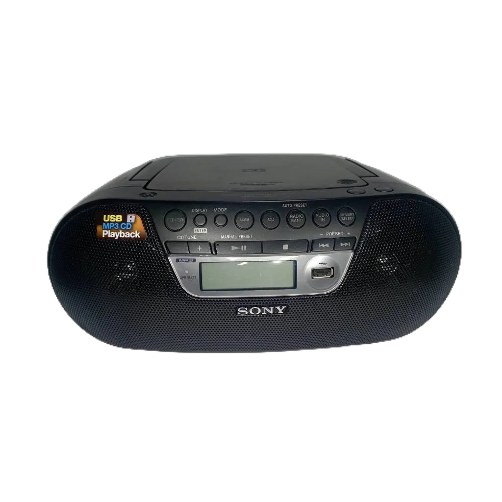 新力/索尼 SONY CD/USB/FM/AM 手提式收音機 型號ZS-PS30CP 二手商品