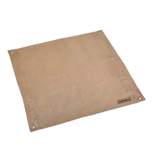 Coleman CM-37303 焚火隔熱毯80x80cm 耐高溫600度 防火星保護草皮 四銅環加固《台南悠活運動家》