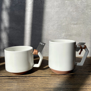 ［拾憩］日本 CHIPS Mug 馬克杯-白色 280ml/380ml 美濃燒 水杯 咖啡杯 白色 杯子 茶杯 生日禮物