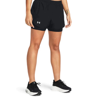 【UNDER ARMOUR】女 Fly By 2in1 短褲_1382440-001