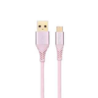 PX大通 Micro USB極速充電傳輸線 UAM-0.6P UAM-1P UAM-1.8P QC快速充電 玫瑰粉玫瑰金