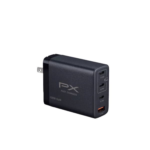 PX大通 PWC-10013B GaN 氮化鎵 100W 快充USB電源供應器 手機充電器 豆腐頭 QC PD
