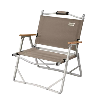【Coleman】CM-90858 輕薄折疊椅 灰咖啡 登山 戶外 露營 摺疊椅 露營椅 野餐椅《台南悠活運動家》