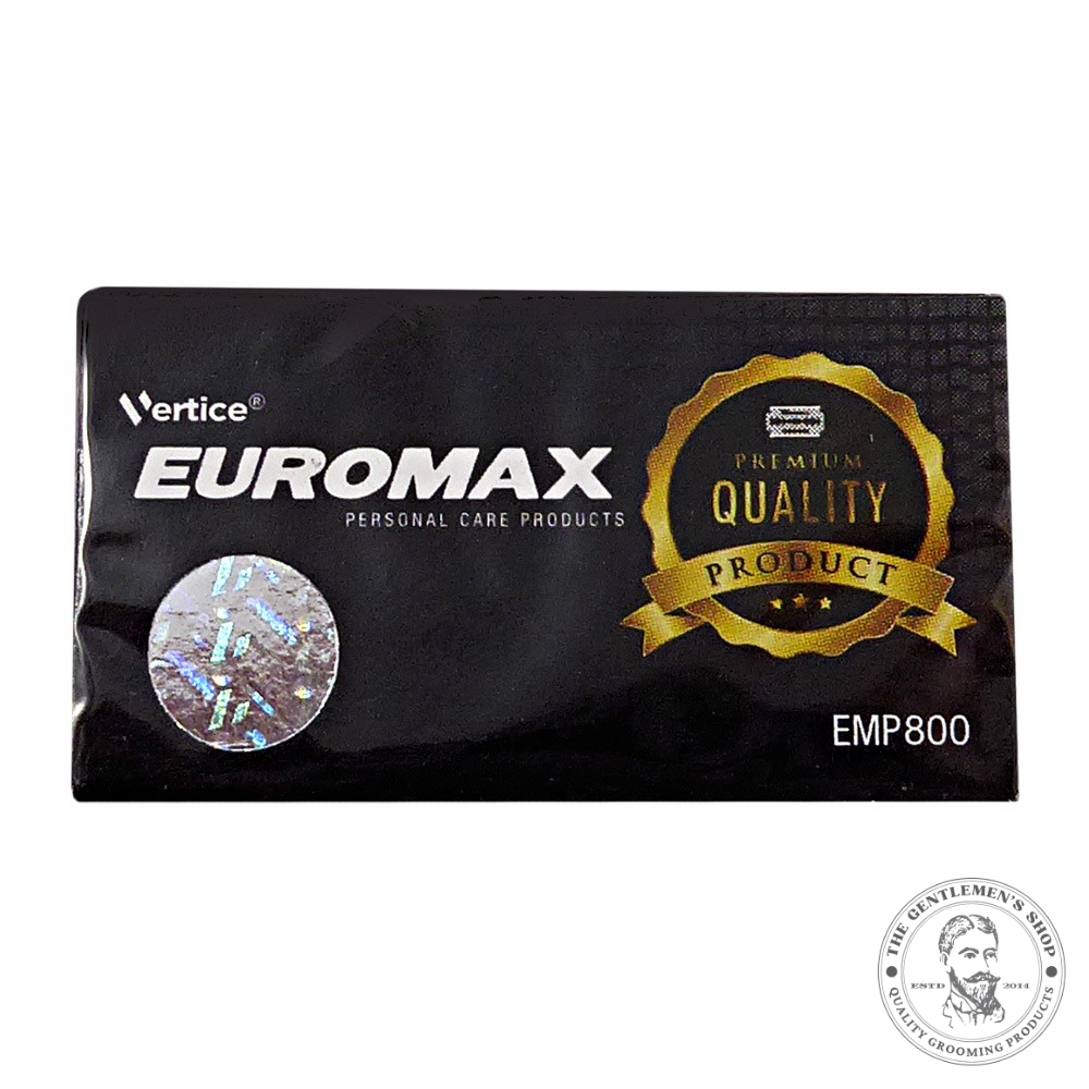 [現貨] 義大利進口 Euromax Platinum Blades 雙刃刀片 鉑塗層鋼刀片 1盒5片