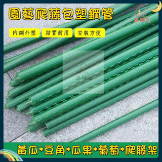 免運【開立發票】包塑鋼管植物支撐桿 庭院葡萄架子 花架 爬藤架 園藝花支架 園藝支架 植物架 豆角黃瓜架