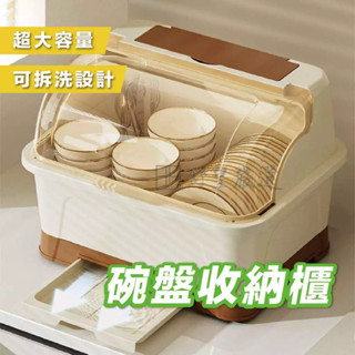 碗盤收納櫃 防塵碗盤收納架 瀝水架 碗盤瀝水架 收納架 餐具收納盒 置物盒 防塵瀝水架 杯盤收納 廚房收納