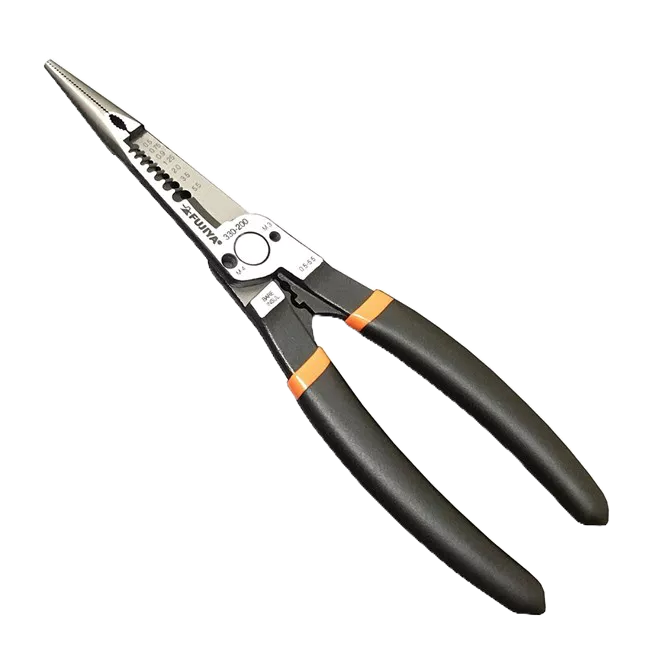 日本 富士箭 FUJIYA 330-200 配電型尖口鉗 215mm 尖嘴鉗 剝線鉗 剪斷鉗 多功能電工