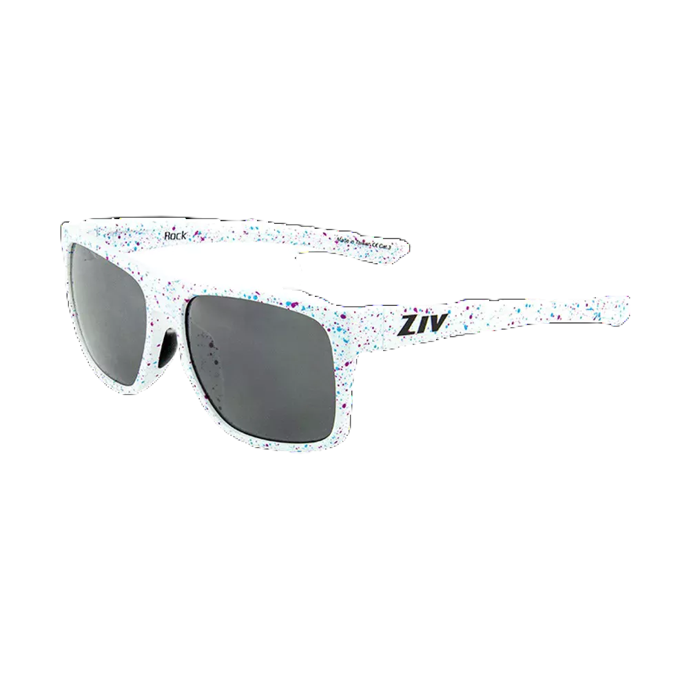 ZIV-169 S112060 ROCK系列太陽眼鏡 科技彈性記憶框材 抗UV400 霧白繽紛框 《台南悠活運動家》