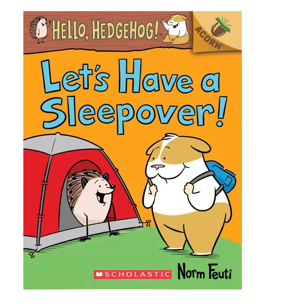 Hello, Hedgehog #2 Let's Have a Sleepover!/ Norm Feuti 文鶴書店 Crane Publishing