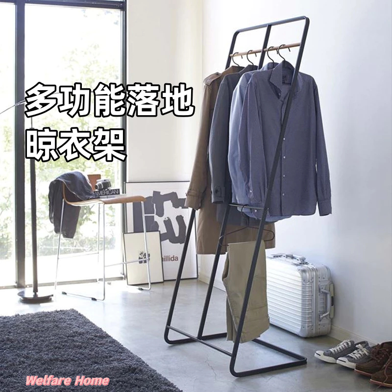 【免運】落地傢用商用北歐鐵藝衣帽架服裝展示架臥室衣服掛衣架