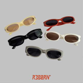 【一中門市R3BORN】 Y2K方框太陽眼鏡 質感 INS風 附眼鏡袋 嘻哈 穿搭 復古 墨鏡 配件 饒舌 韓系 歐美