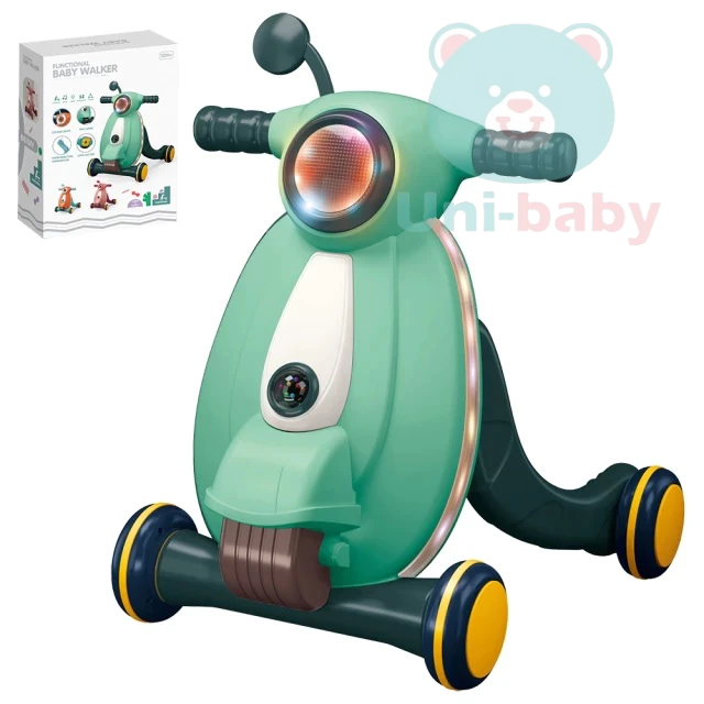 jolly BEIDIYUAN 摩托車造型聲光學步車 (學步車 滑步車) 板橋【uni-baby】