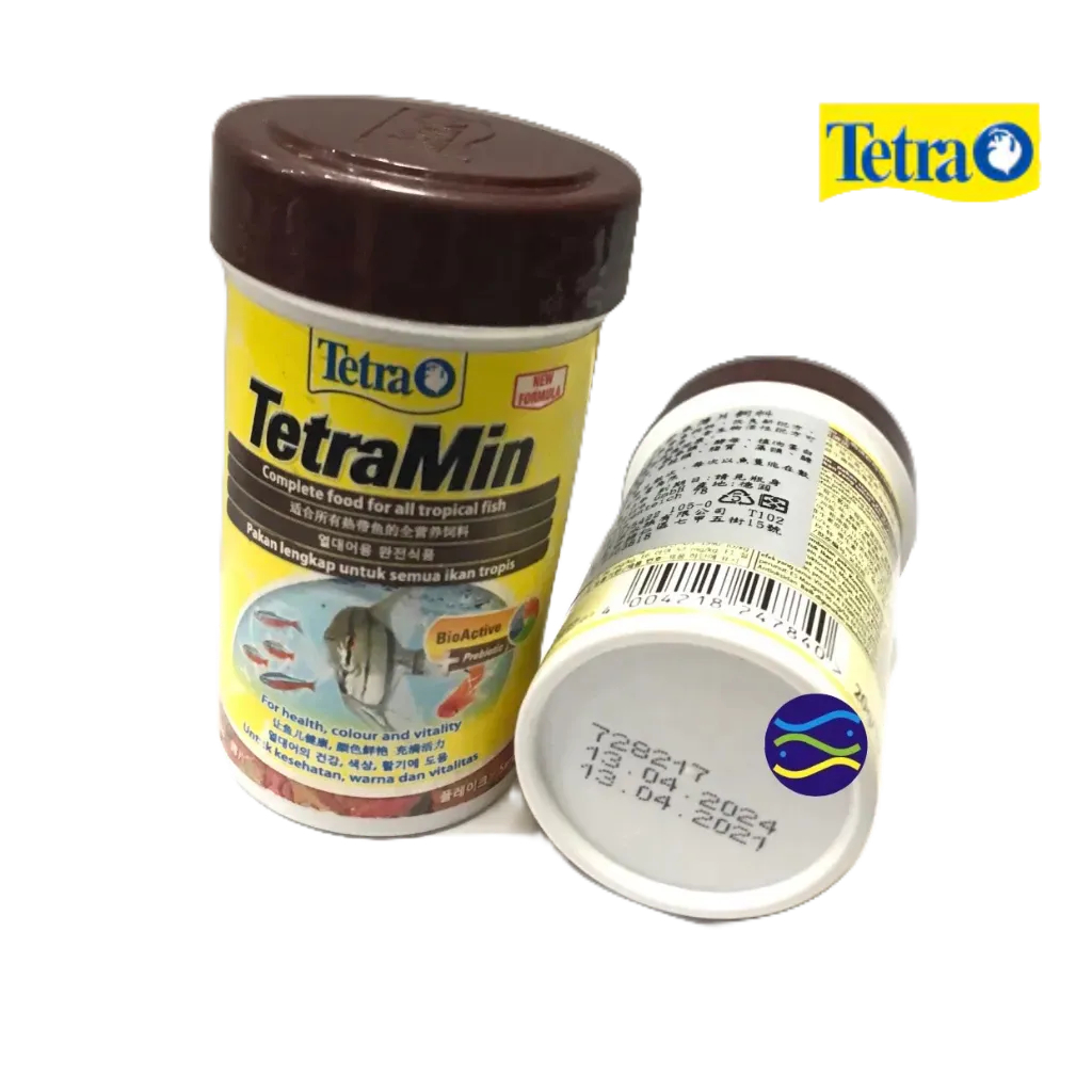 微笑的魚水族☆Tetra-德彩【Min熱帶魚薄片飼料100ml】(即期良品)小型魚,孔雀魚.燈科魚.神仙魚