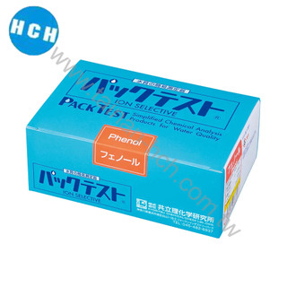 日本共立KYORITSU-水質離子測試包 WAK-PNL-2酚 0-10mg/L 40入/盒