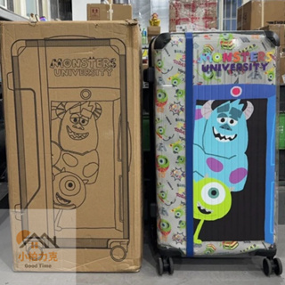 《小柏力克》含發票 28吋透明行李箱 毛怪 大眼仔 迪士尼原版授權 怪獸電力公司 行李箱