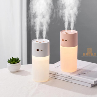 新款靜音雙噴口大霧量迷你加濕器 小型室內辦公車載香薰usb加濕器
